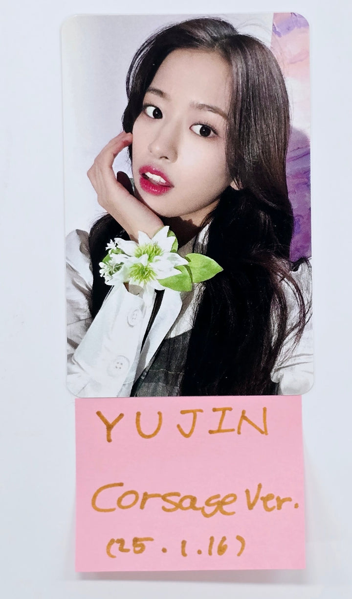 Yujin (Of IVE) "The Prom Queens" 1st Dive Only - Special Event Photocard [Corsage Ver.] [25.1.16]