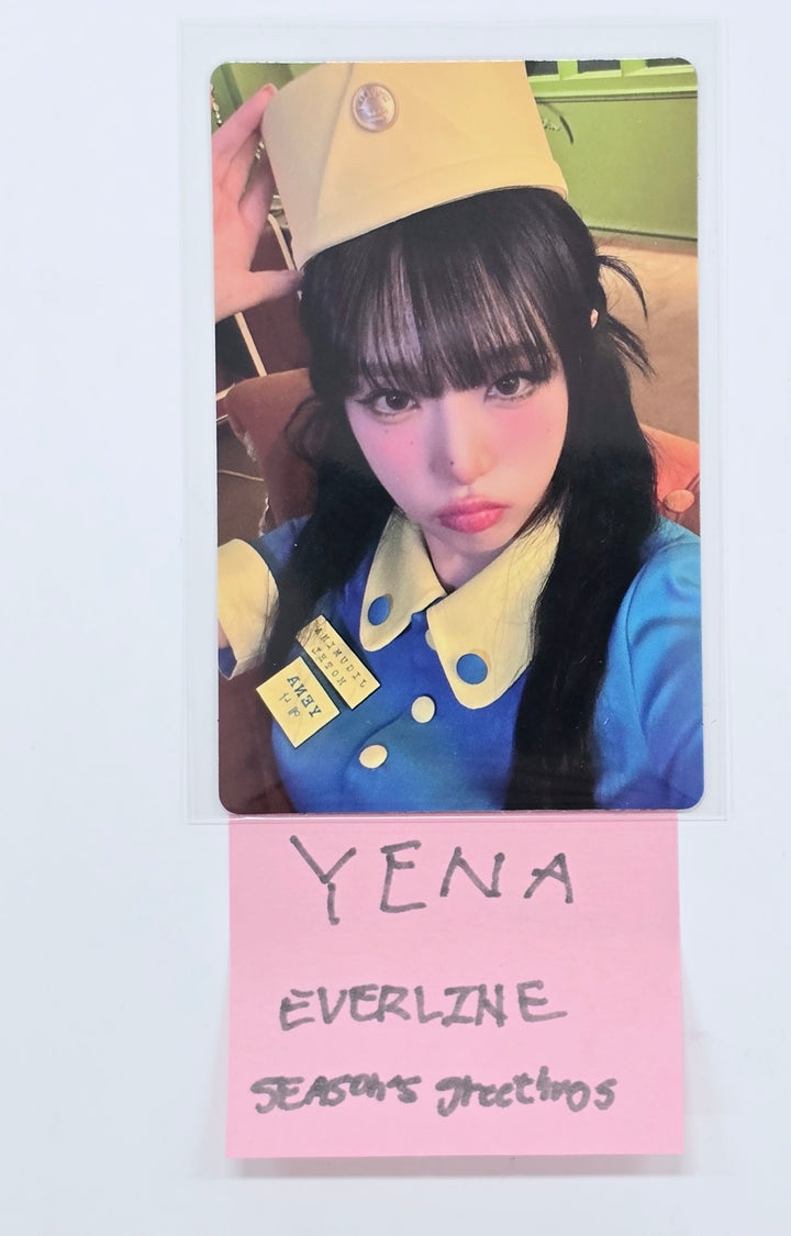 YENA "2025 Season's Greetings" - Everline Pre-Order Benefit Photocard [25.1.16]