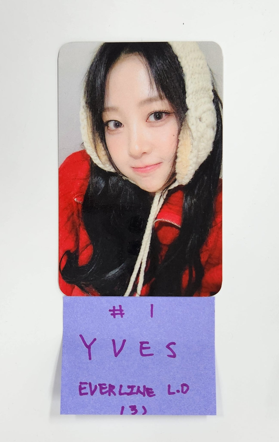 Yves "I Did" - Everline Lucky Draw Event Photocard [25.1.17]