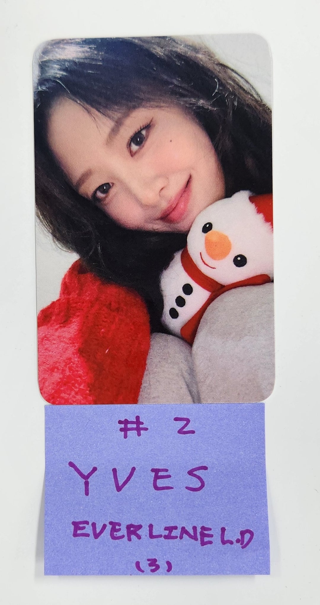 Yves "I Did" - Everline Lucky Draw Event Photocard [25.1.17]