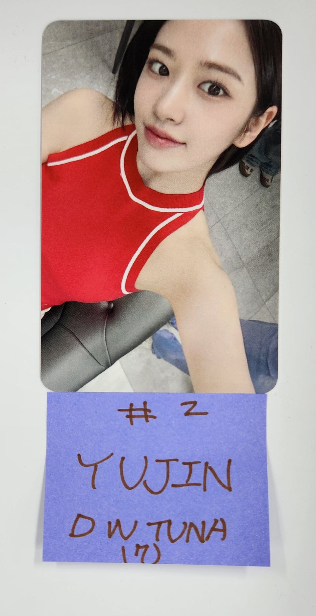 Yujin (Of IVE) - DWTUNA X YUJIN Event Photocard [25.1.17]