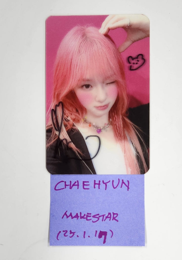 Chaehyun (Of Kep1er) "TIPI-TAP" - Hand Autographed(Signed) Hologram Photocard [25.1.17]