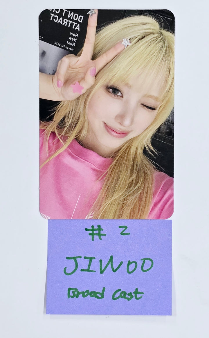 Jiwoo (of NMIXX) - Broadcast Photocard [25.1.17]