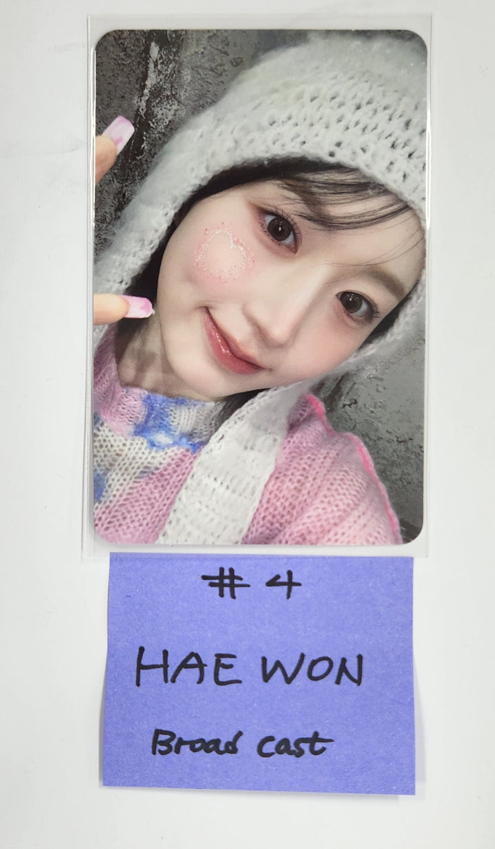 Haewon (of NMIXX) - Broadcast Photocard [25.1.17]