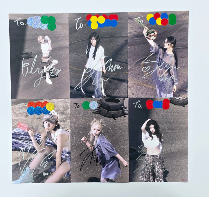 NMIXX "Fe3O4: BREAK" - A Cut Page From Fansign Event Album [25.1.20]