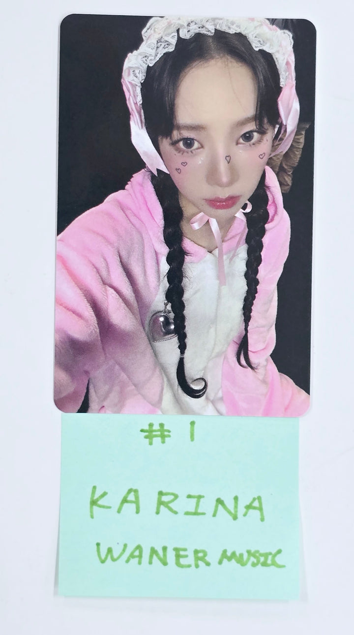 Aespa "Whiplash" - Waner Music Event Photocard [25.1.20]