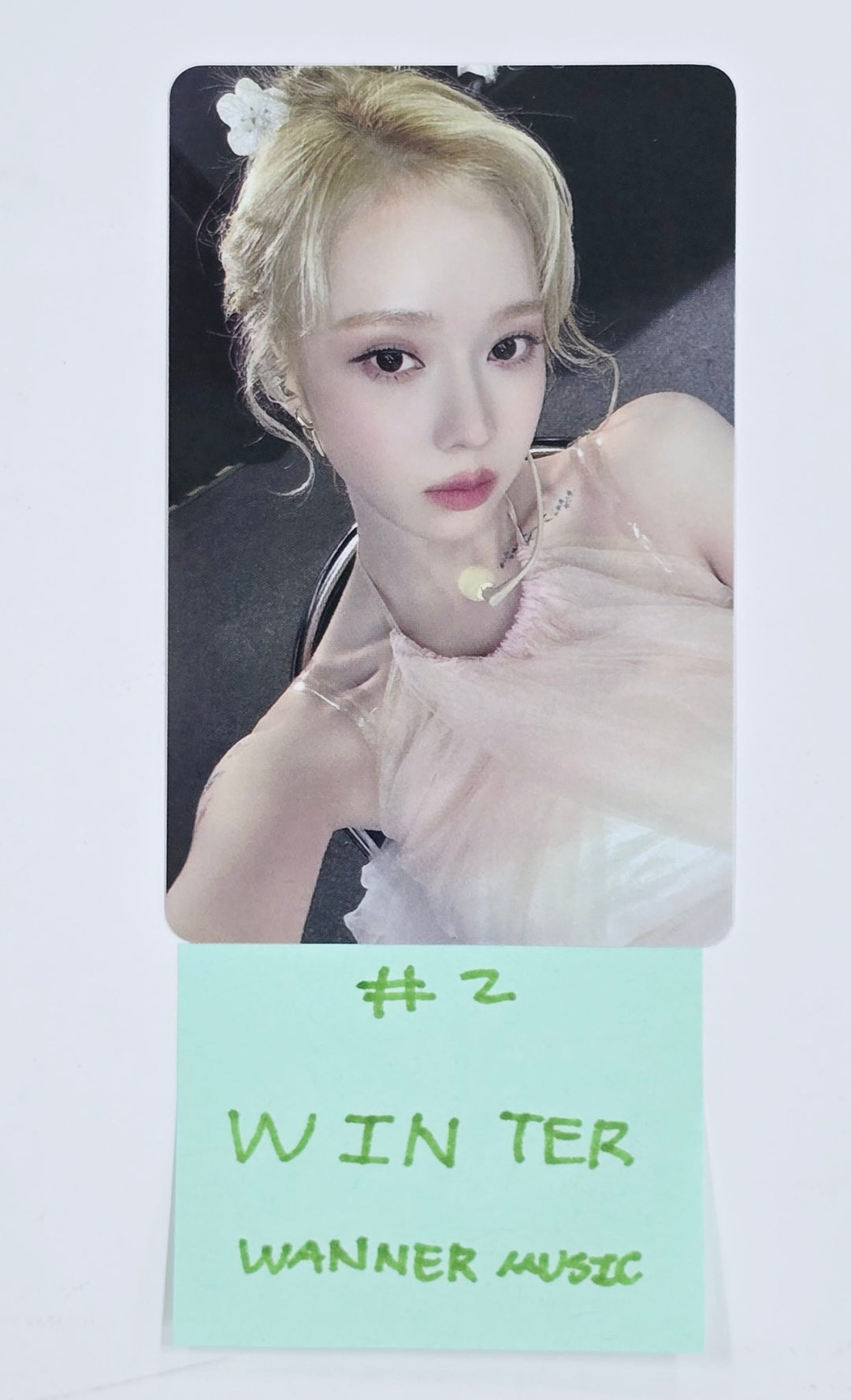 Aespa "Whiplash" - Waner Music Event Photocard [25.1.20]