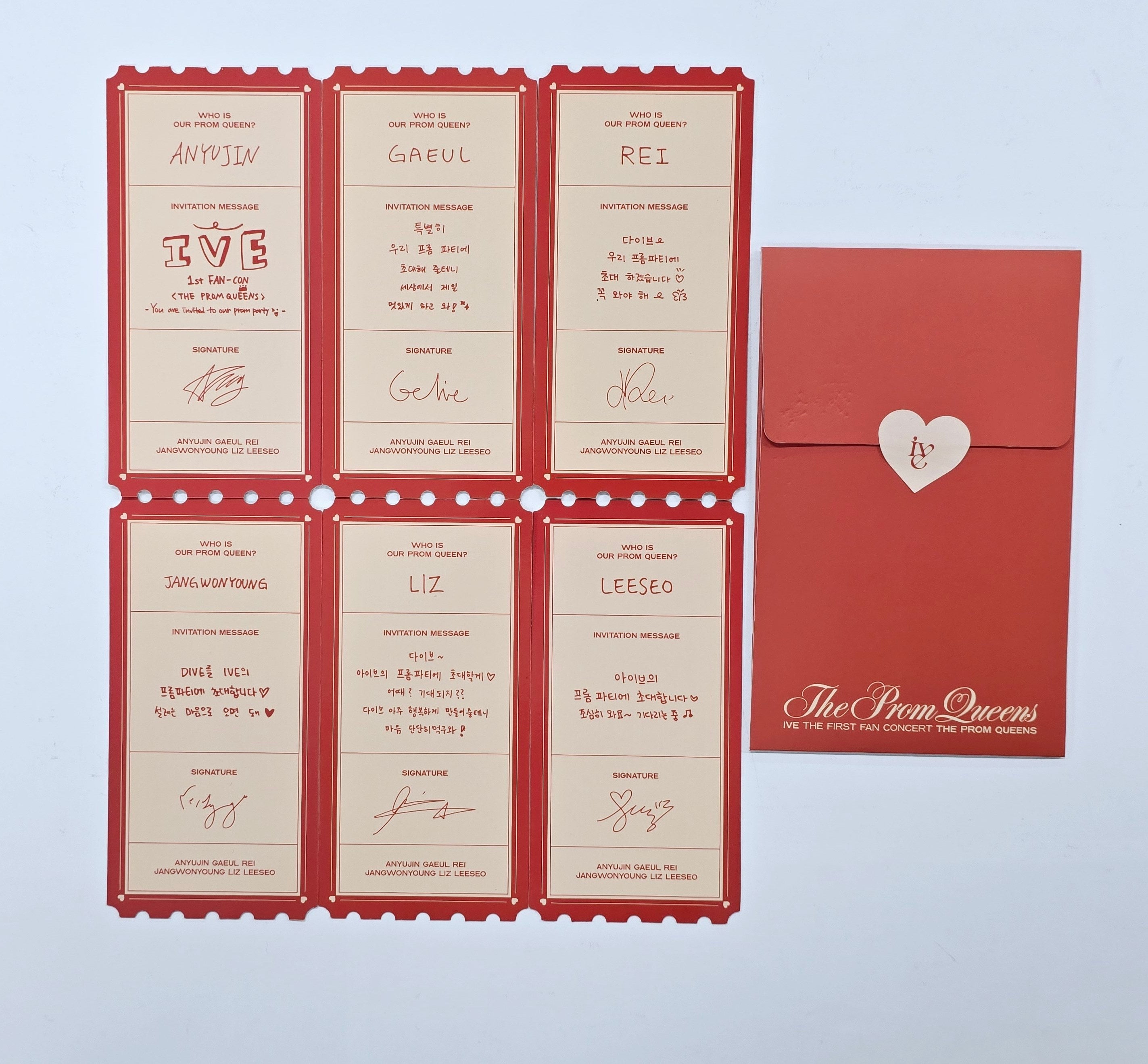 IVE The Prom Queens DIVE 1期 トレカ 5枚 IVE 