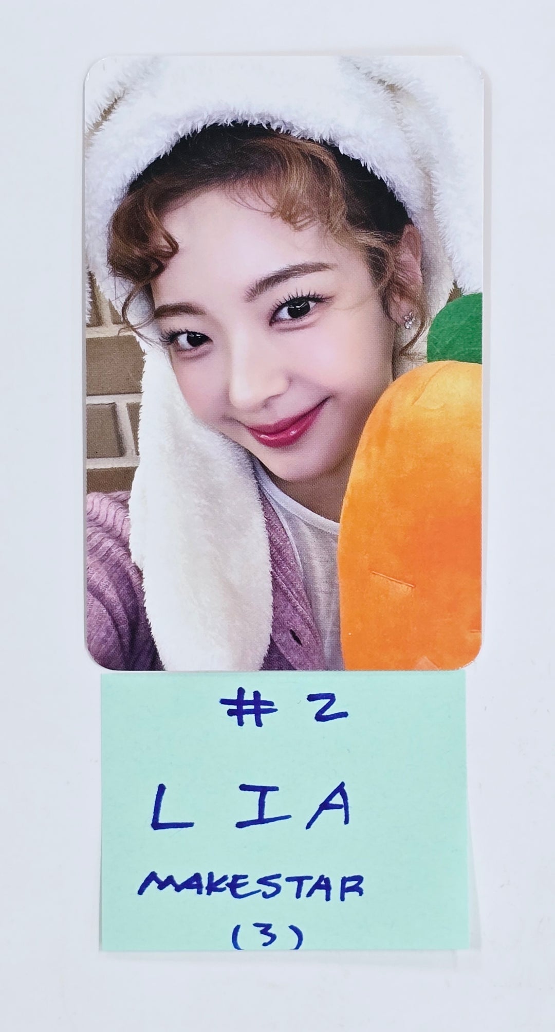 ITZY "Gold" - Makestar Fansign Event Photocard Round 11 [25.1.20]