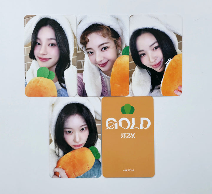 ITZY "Gold" - Makestar Fansign Event Photocard Round 11 [25.1.20]