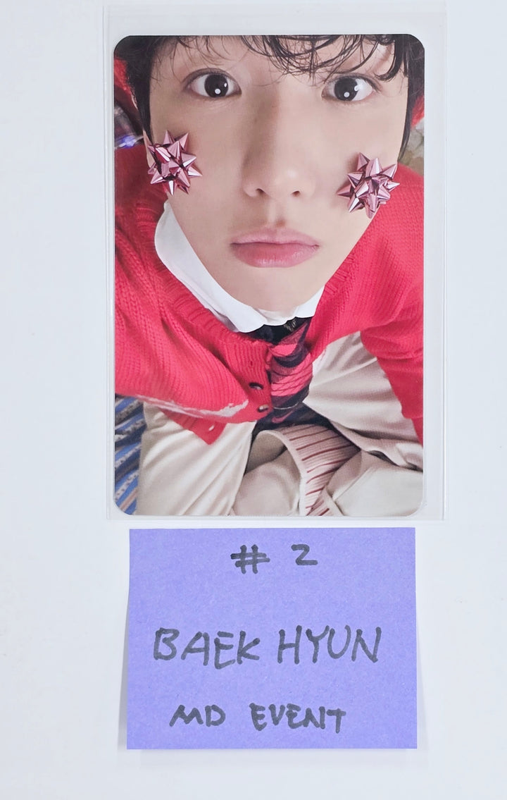 BAEKHYUN 2024 CHRISTMAS FANMEETING - MD Event Phtoocard [25.1.21]