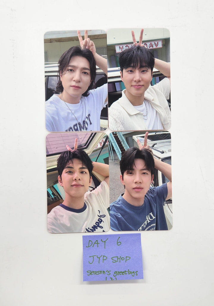 DAY6 2025 Season's Grettings - JYP Shop Pre-Order Benefit Photocards Set (4EA) [25.1.21]