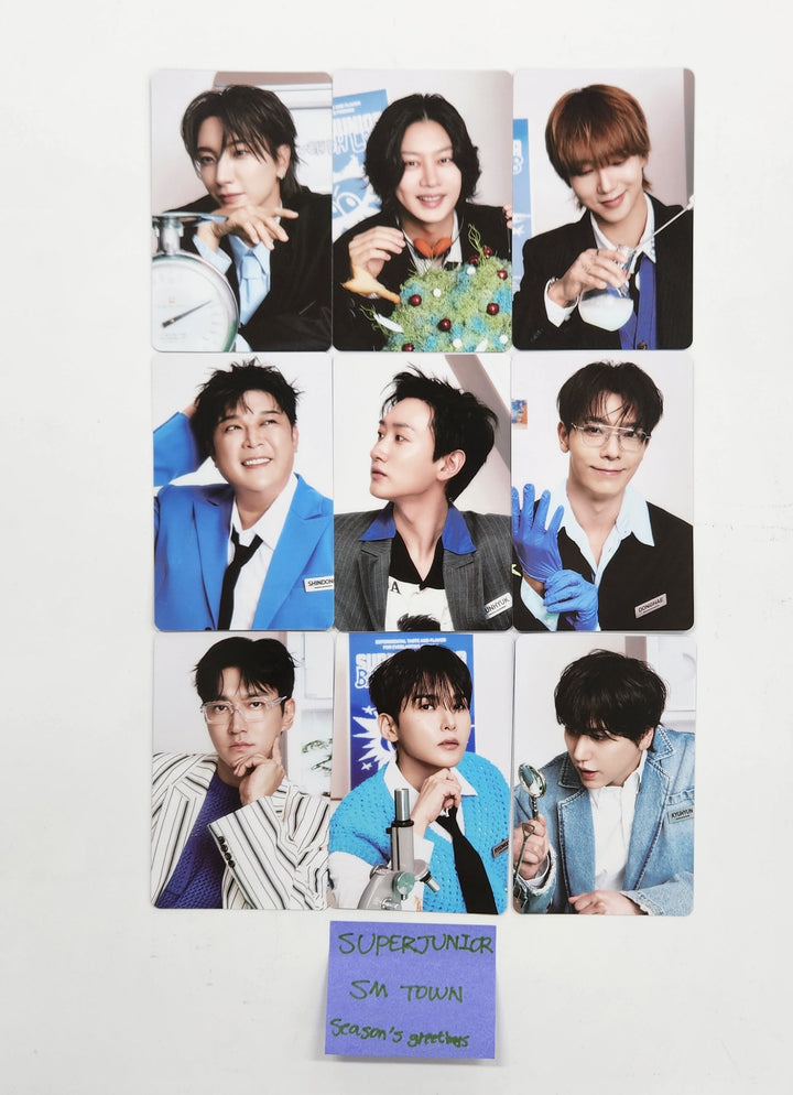 Super Junior 2025 Season's Grettings - SM Town Pre-Order Benefit Photocards Set (9EA) [25.1.21]