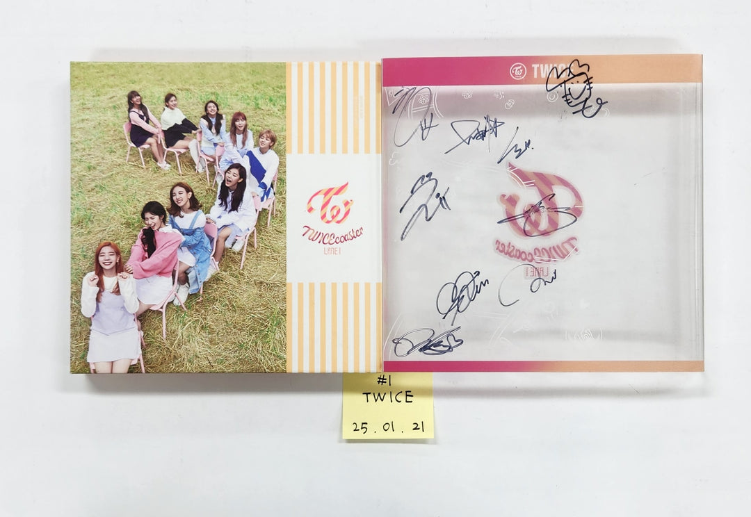 TWICE - Hand Autographed(Signed) Promo Album [25.1.21]