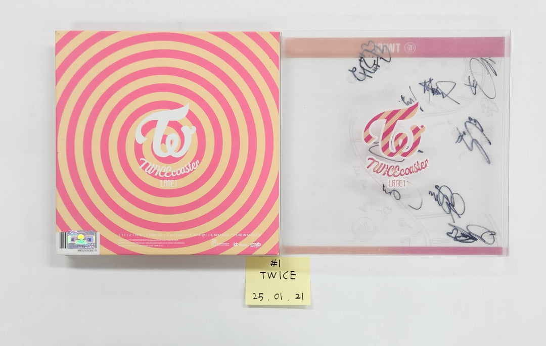 TWICE - Hand Autographed(Signed) Promo Album [25.1.21]