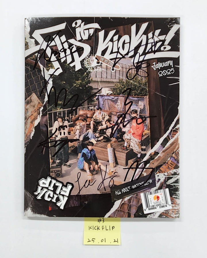 Wei "The Feelings", Kick Flip "Flip it, Kick it!" - Hand Autographed(Signed) Promo Album [25.1.21]