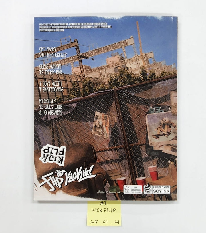 Wei "The Feelings", Kick Flip "Flip it, Kick it!" - Hand Autographed(Signed) Promo Album [25.1.21]