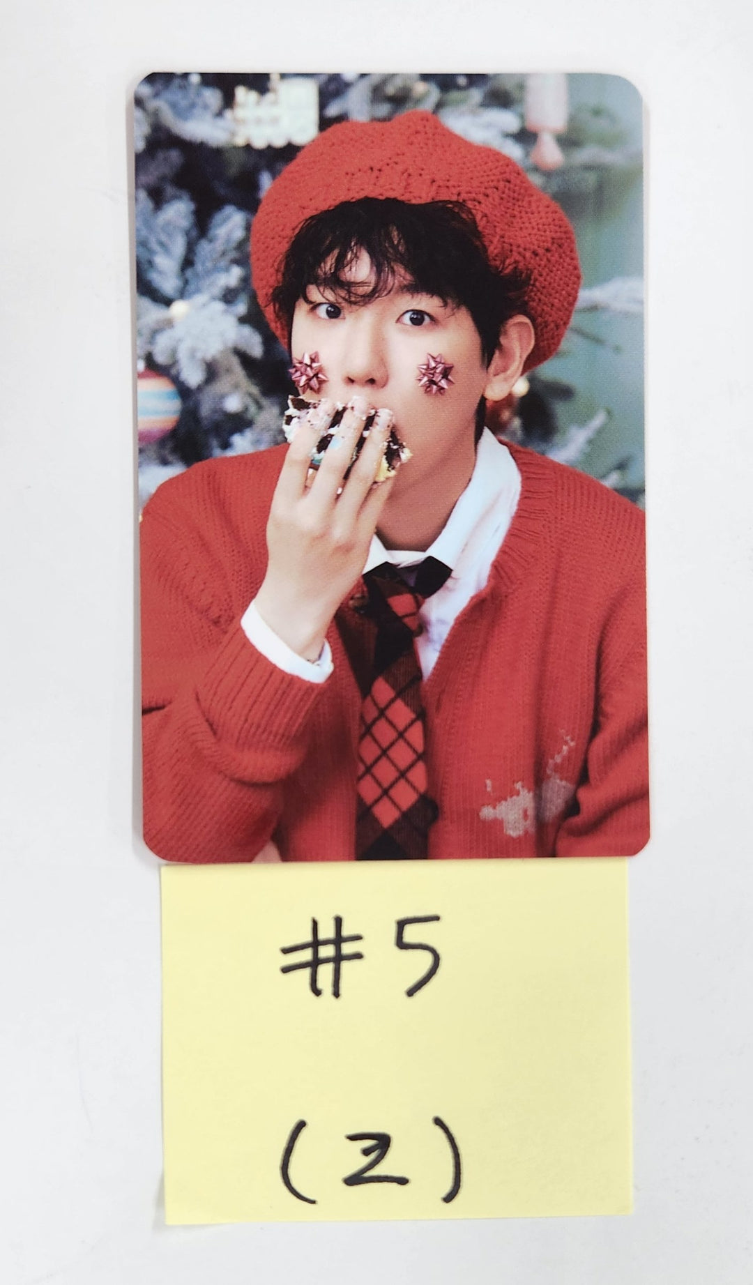 BAEKHYUN 2024 CHRISTMAS FANMEETING - Official Trading Photocard [25.1.21]