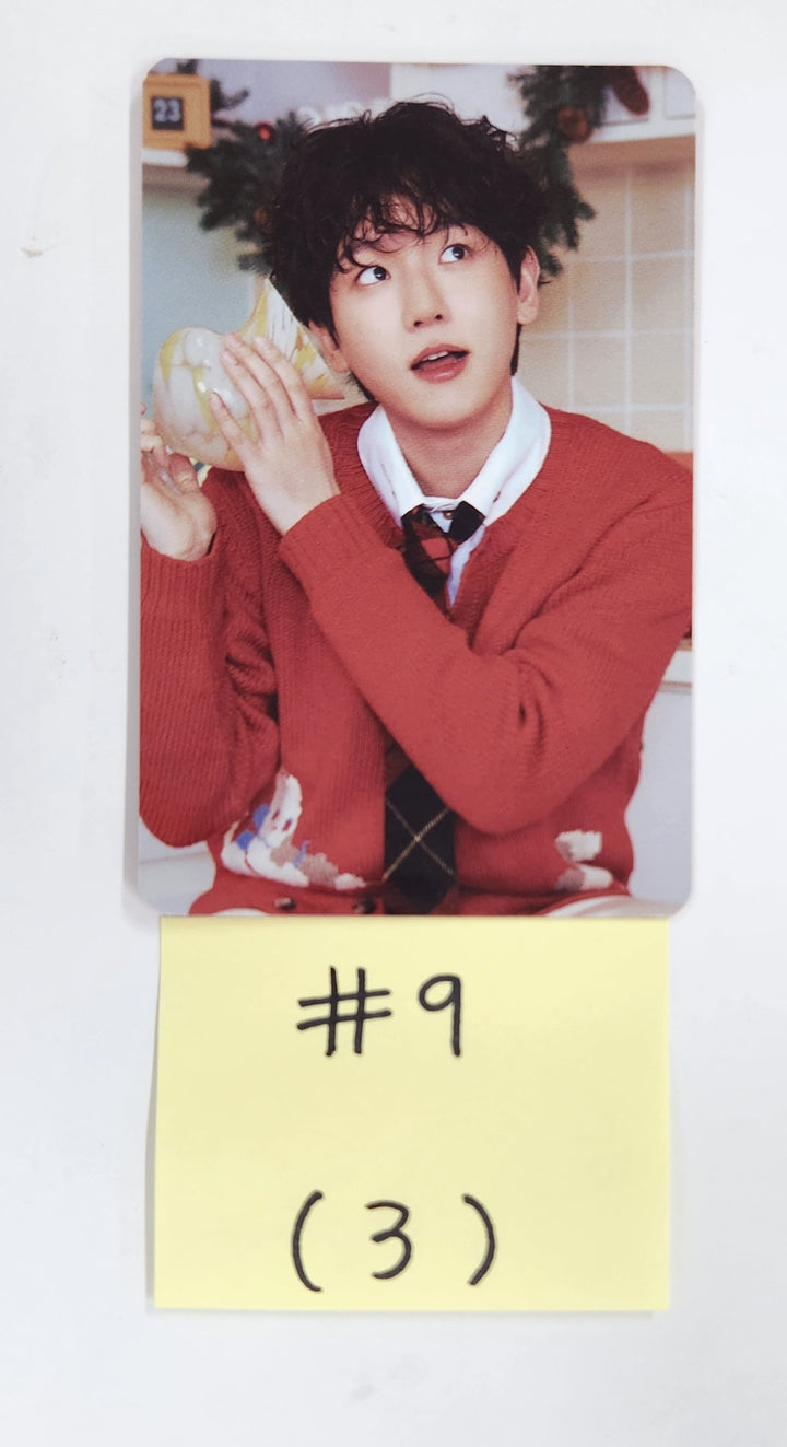 BAEKHYUN 2024 CHRISTMAS FANMEETING - Official Trading Photocard [25.1.21]