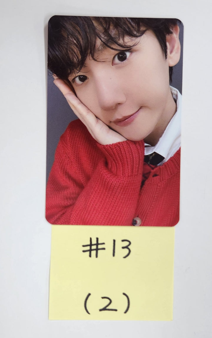 BAEKHYUN 2024 CHRISTMAS FANMEETING - Official Trading Photocard [25.1.21]