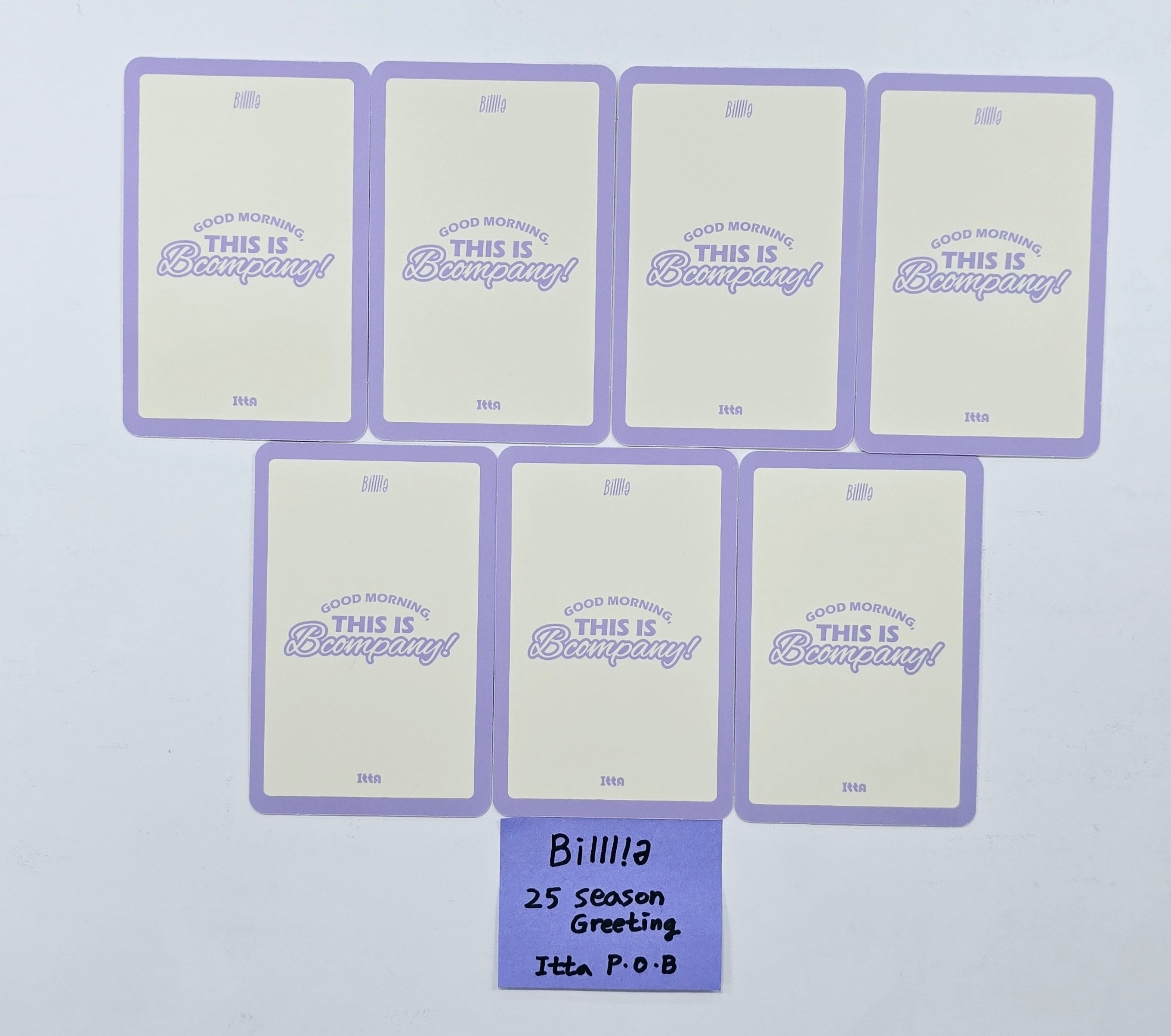 Billlie シユン White day トレカ Billlie シユン White day トレカ
