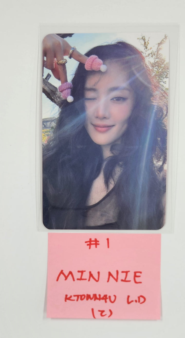 Minnie (of (G)I-DLE) "Her" - Ktown4U Lucky Draw Event Photocard [25.1.22]