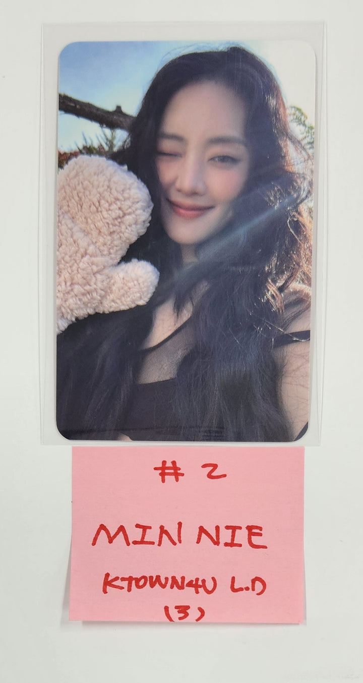 Minnie (of (G)I-DLE) "Her" - Ktown4U Lucky Draw Event Photocard [25.1.22]