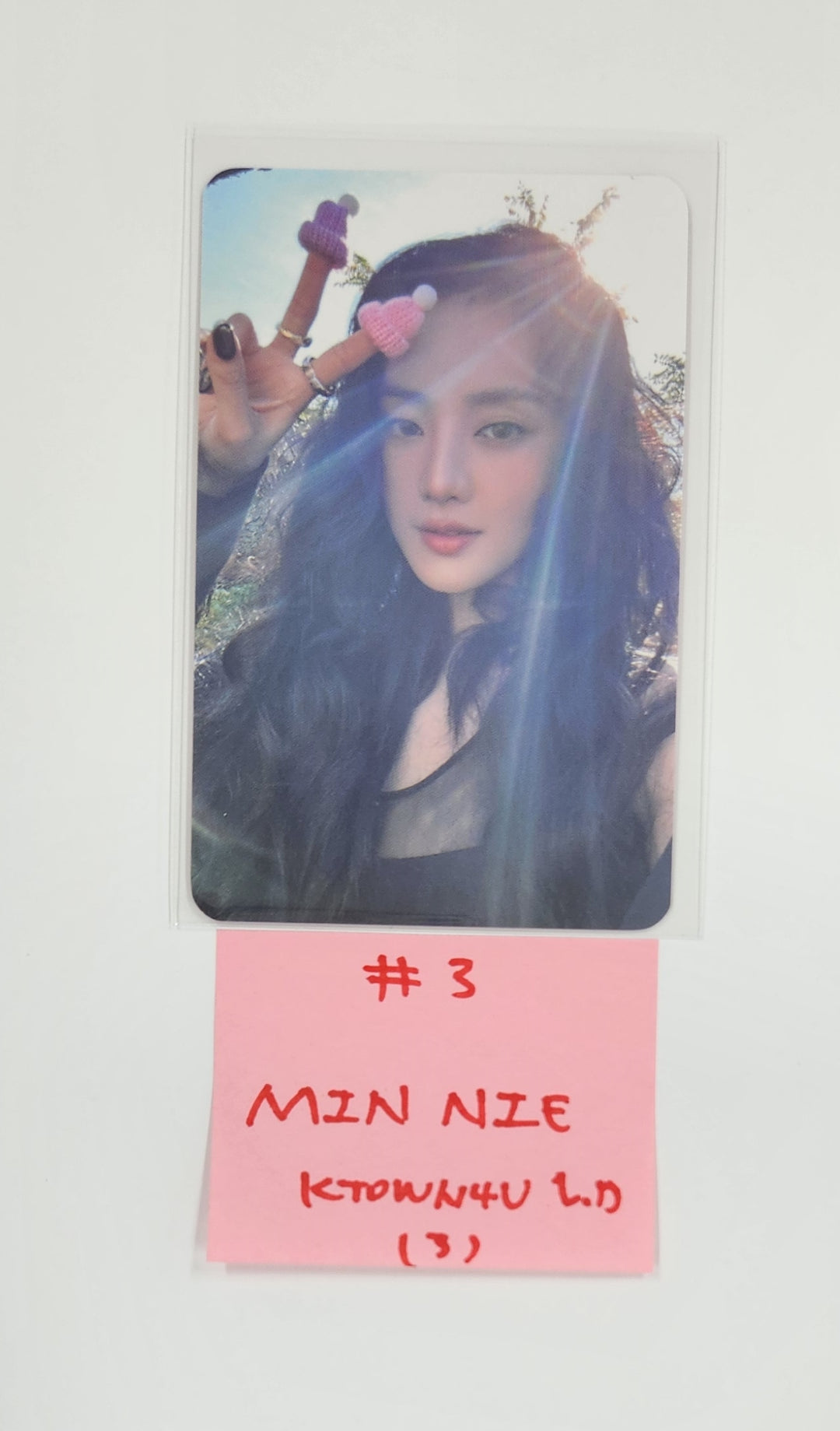 Minnie (of (G)I-DLE) "Her" - Ktown4U Lucky Draw Event Photocard [25.1.22]