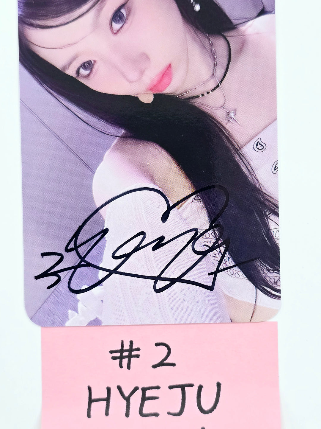 CLASS:y "LOVE XX" - Hand Autographed(signed) Photocard [25.1.22]