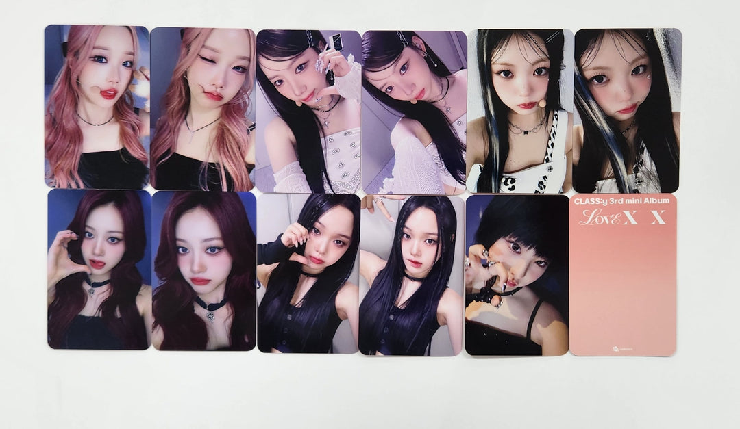 CLASS:y "LOVE XX" - Starlike Music Fansign Event Photocard [25.1.22]