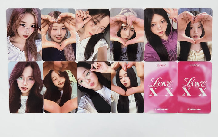 CLASS:y "LOVE XX" - Everline Fansign Event Photocard Round 3 [25.1.22]