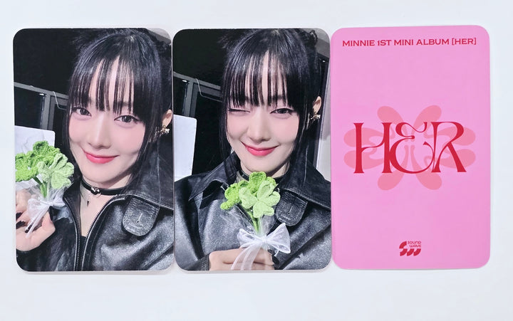 Minnie (of (G)I-DLE) "Her" - Soundwave Pre-Order Benefit Photocard [25.1.23]