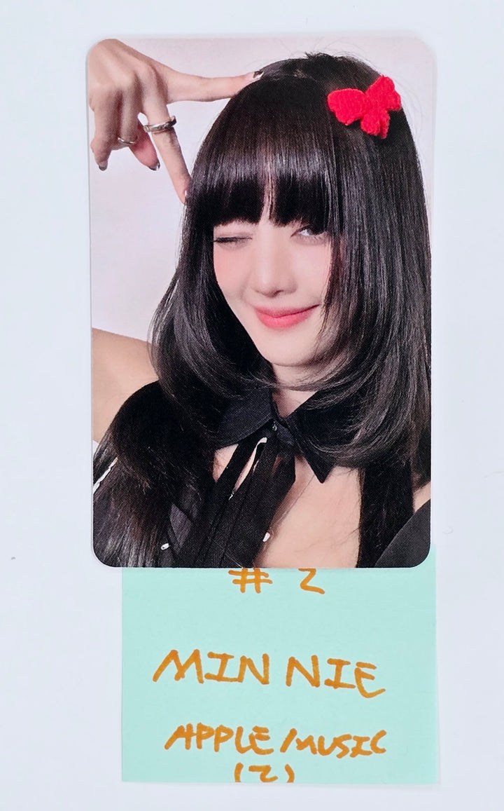 Minnie (of (G)I-DLE) "Her" - Apple Music Pre-Order Benefit Photocard [25.1.23]