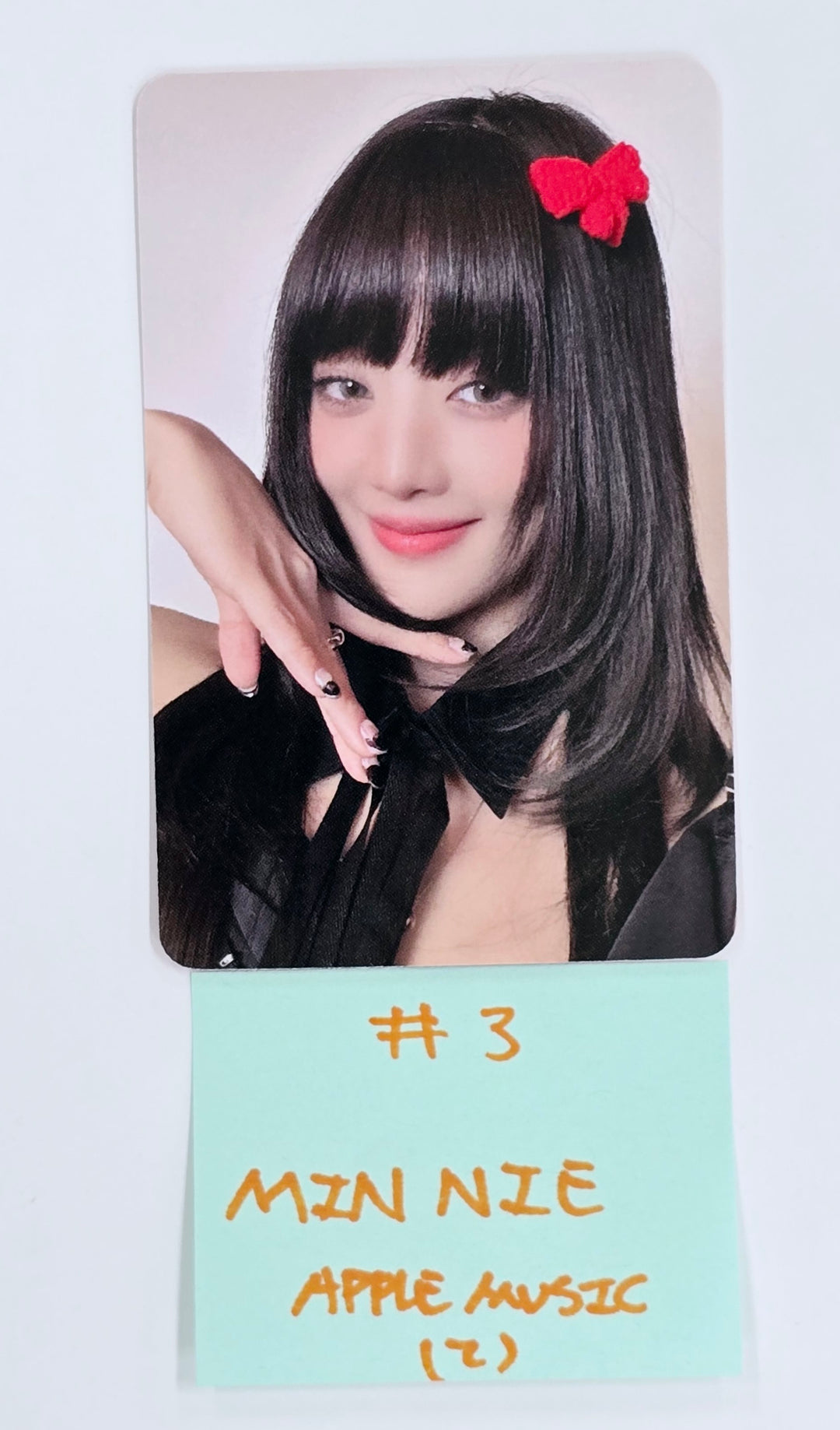 Minnie (of (G)I-DLE) "Her" - Apple Music Pre-Order Benefit Photocard [25.1.23]