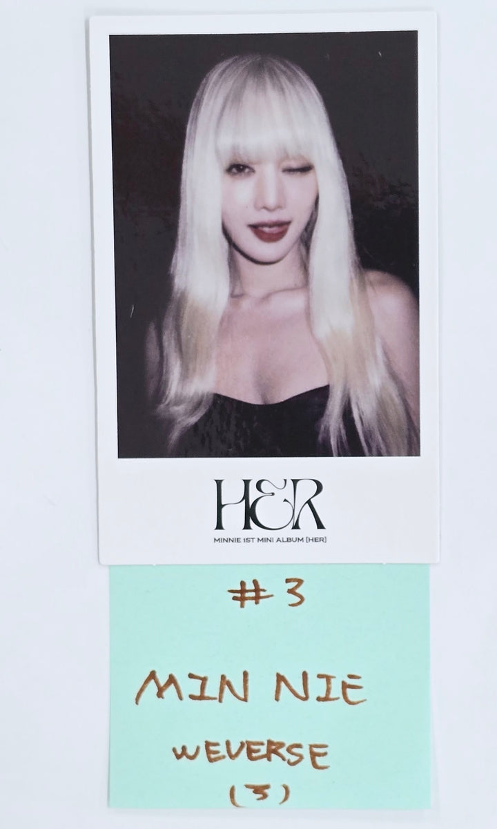 Minnie (of (G)I-DLE) "Her" - Weverse Shop Pre-Order Benefit Photocard [25.1.23]