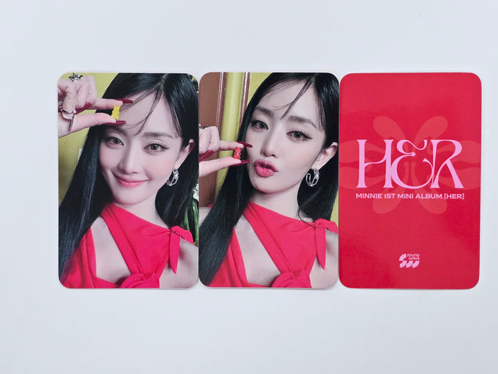 Minnie (of (G)I-DLE) "Her" - Soundwave Special Gift Photocard [25.1.23]