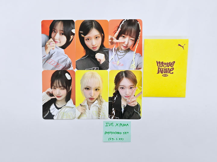 IVE - PUMA X IVE Event Big Photocards Set (6EA) [25.1.23]