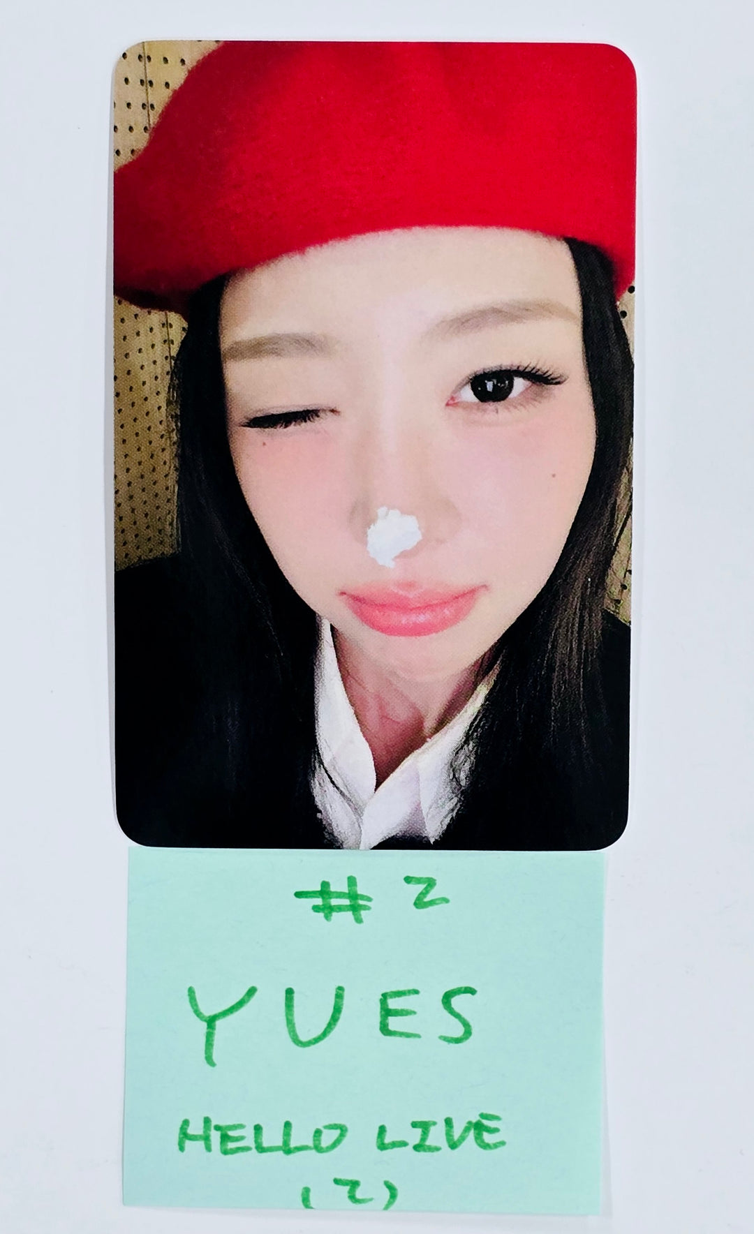 Yves "I Did" - Hello Live Fansign Event Photocard [25.1.23]