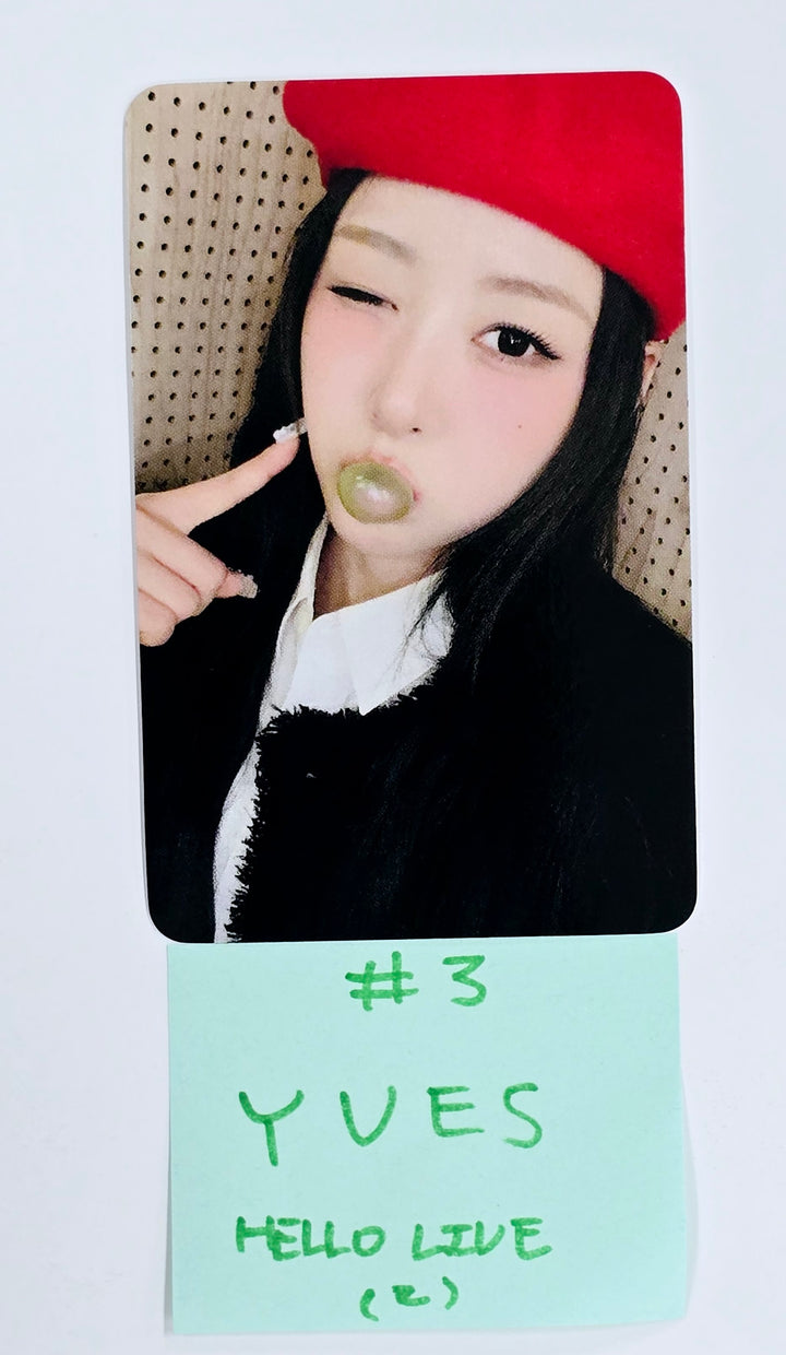 Yves "I Did" - Hello Live Fansign Event Photocard [25.1.23]