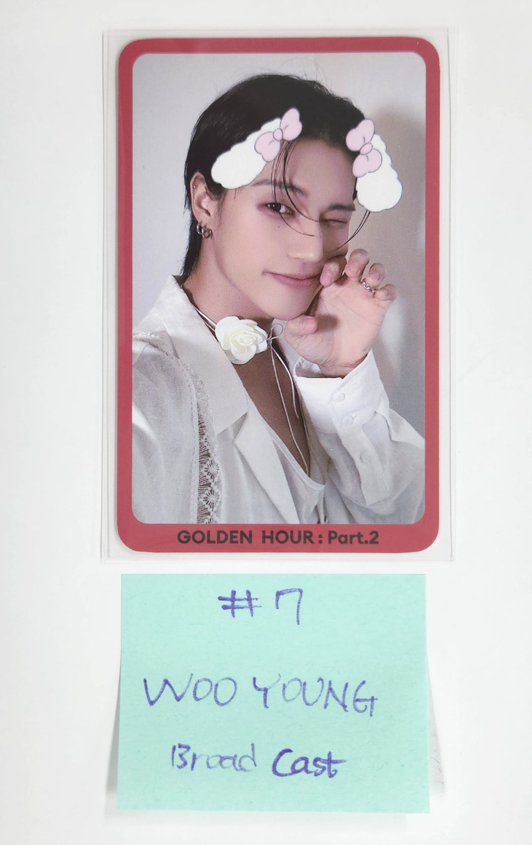 Ateez "GOLDEN HOUR : Part.2" - Broadcast Photocard [25.1.23]