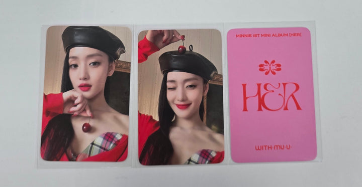 Minnie (of (G)I-DLE) "Her" - Withmuu Pre-Order Benefit Photocard [25.1.24]