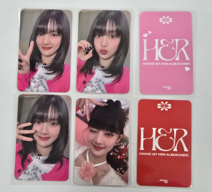 Minnie (of (G)I-DLE) "Her" - Jump Up Lucky Draw Event Photocard [25.1.24]