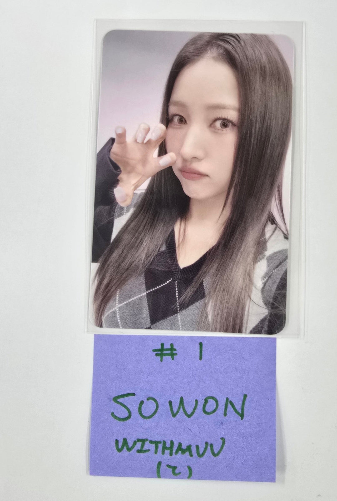 GFRIEND "Season of Memories" - Withmuu Studio Choom Event Photocard [25.1.20]