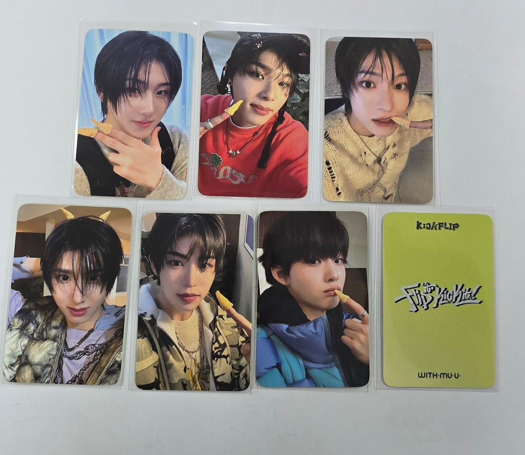 KickFlip "Flip it, Kick it!" - Withmuu Pre-Order Benefit Photocard [25.1.24]