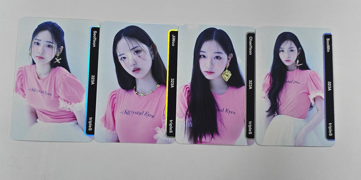 Triples "(KR)ystal Eyes" Object Music Album ver - Official Photocard [25.1.24]