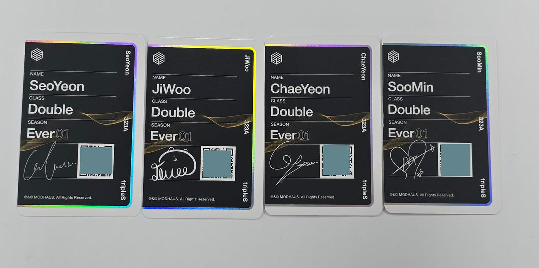 Triples "(KR)ystal Eyes" Object Music Album ver - Official Photocard [25.1.24]