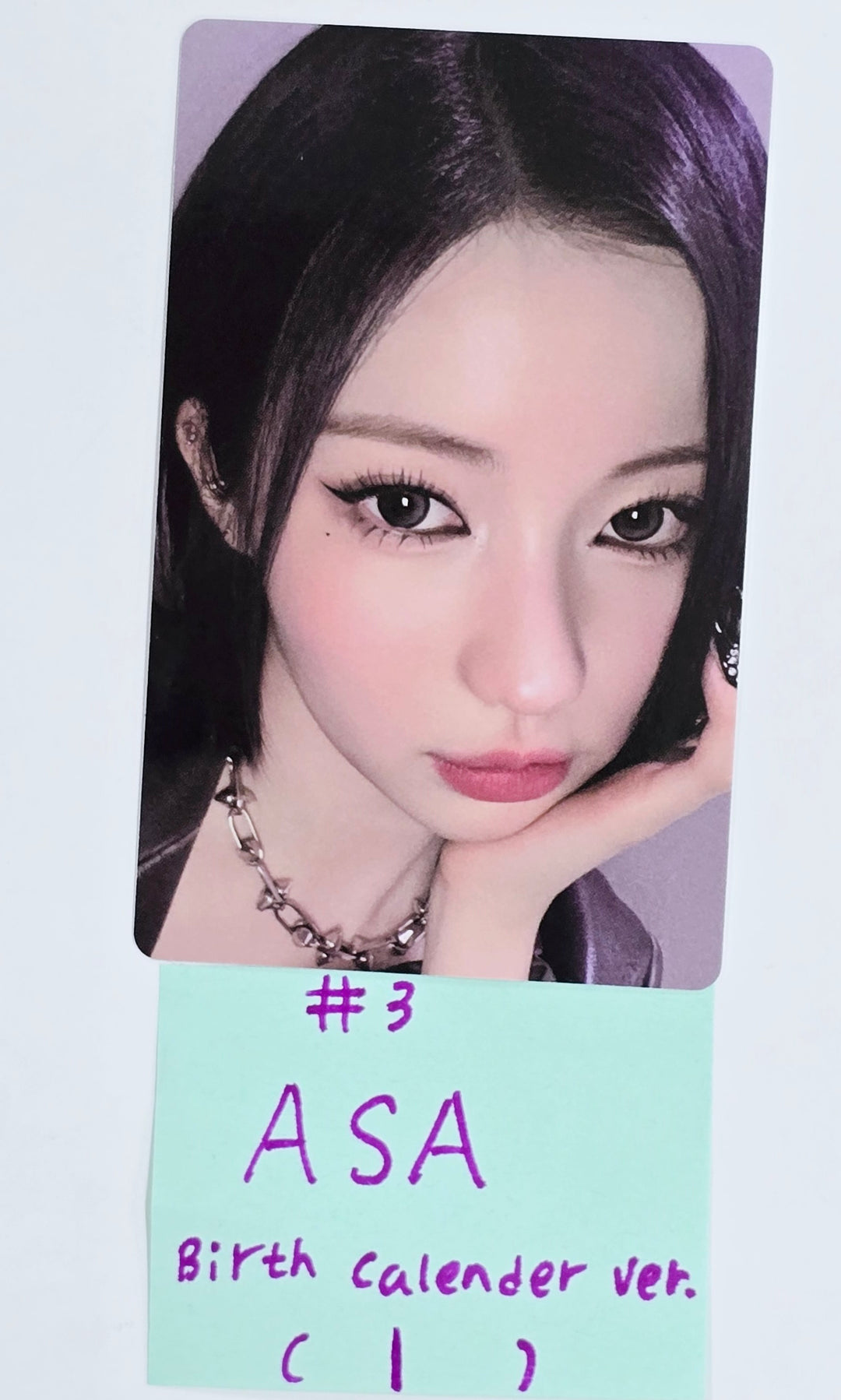 BABYMONSTER "HELLO MONSTERS" 1st WORLD TOUR IN SEOUL - Weverse PICK-UP Event Photocard [Birth Calendar Ver.] [25.1.25]