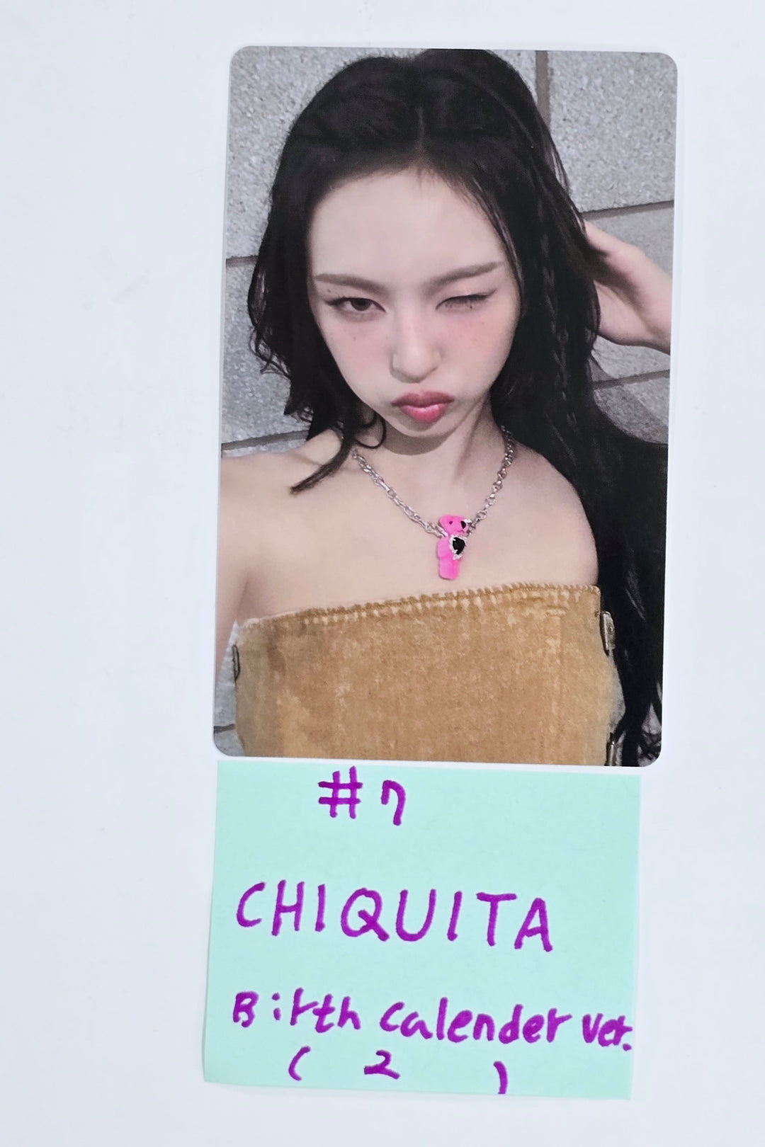 BABYMONSTER "HELLO MONSTERS" 1st WORLD TOUR IN SEOUL - Weverse PICK-UP Event Photocard [Birth Calendar Ver.] [25.1.25]