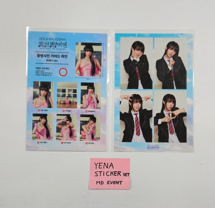 Yena "2025 YENA 1st Concert" - Official MD Event Sticker Set [25.1.25]