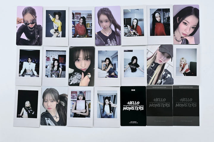 BABYMONSTER "HELLO MONSTERS" 1st WORLD TOUR IN SEOUL - Official MD Event Photocard [25.1.25]